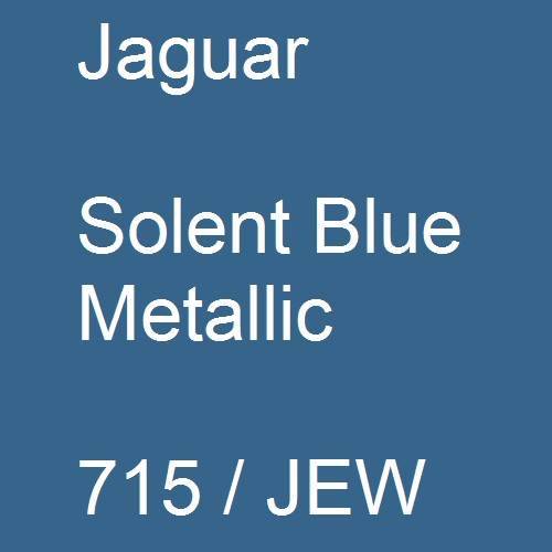 Jaguar, Solent Blue Metallic, 715 / JEW.